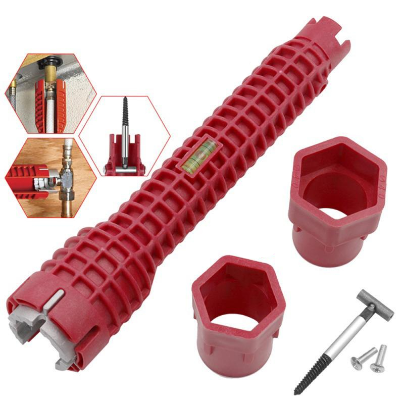 8 in 1 Multifunctional Faucet Wrench Set