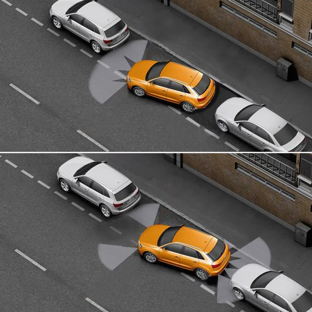 8 Parking Sensor Parktronic Car Automobile Reversing Backup Radar Electronics Rear Auto Detector Backing Assistance Kit