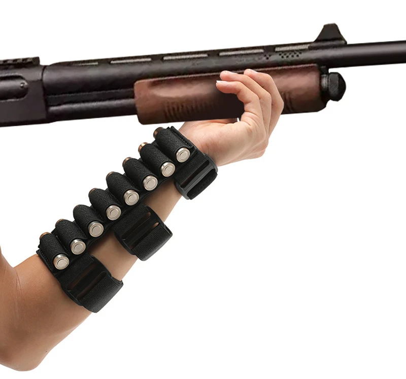 8 Rounds 20 Gauge Buttstock Ammo Shell Carrier Shotshell Holder Arm Pouch Outdoor Airsoft Hunting Cartridge Mag Holster 8 Rounds 20 Gauge Buttstock Ammo Shell Carrier Shotshell Holder Arm Pouch Outdoor Airsoft Hunting Cartridge Mag Holster