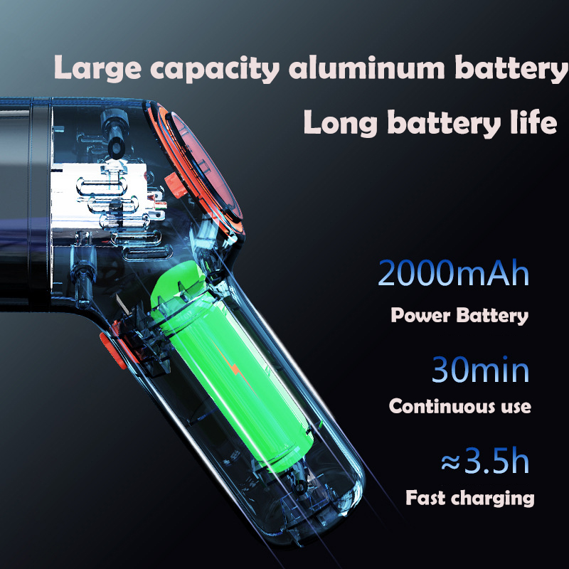 8000Pa Wireless Car Vacuum Cleaner Cordless Handheld Auto Vacuum Home & Car Dual Use Mini Vacuum Cleaner With Built-in 8000Pa Wireless Car Vacuum Cleaner Cordless Handheld Auto Vacuum Home & Car Dual Use Mini Vacuum Cleaner With Built-in