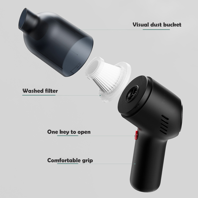 8000Pa Wireless Car Vacuum Cleaner Cordless Handheld Auto Vacuum Home & Car Dual Use Mini Vacuum Cleaner With Built-in 8000Pa Wireless Car Vacuum Cleaner Cordless Handheld Auto Vacuum Home & Car Dual Use Mini Vacuum Cleaner With Built-in