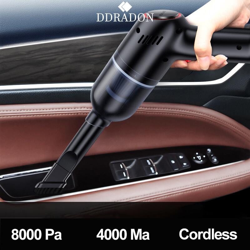 8000Pa Wireless Car Vacuum Cleaner Cordless Handheld Auto Vacuum Home & Car Dual Use Mini Vacuum Cleaner With Built-in 8000Pa Wireless Car Vacuum Cleaner Cordless Handheld Auto Vacuum Home & Car Dual Use Mini Vacuum Cleaner With Built-in