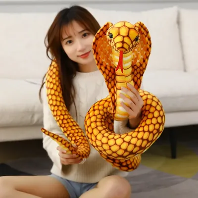 80/170/240cm Simulated Colorful Cobra Plush Toy Stuffed Animals Snakes Plushies Doll Funny Spoof Joke Soft Toys Home 80/170/240cm Simulated Colorful Cobra Plush Toy Stuffed Animals Snakes Plushies Doll Funny Spoof Joke Soft Toys Home