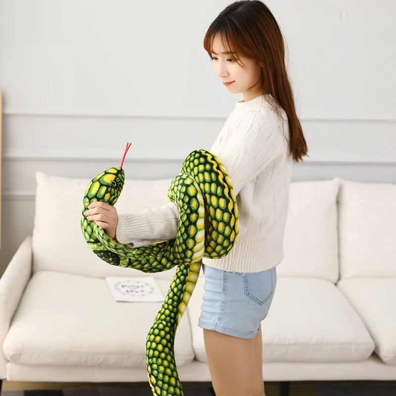 80/170/240cm Simulated Colorful Cobra Plush Toy Stuffed Animals Snakes Plushies Doll Funny Spoof Joke Soft Toys Home 80/170/240cm Simulated Colorful Cobra Plush Toy Stuffed Animals Snakes Plushies Doll Funny Spoof Joke Soft Toys Home