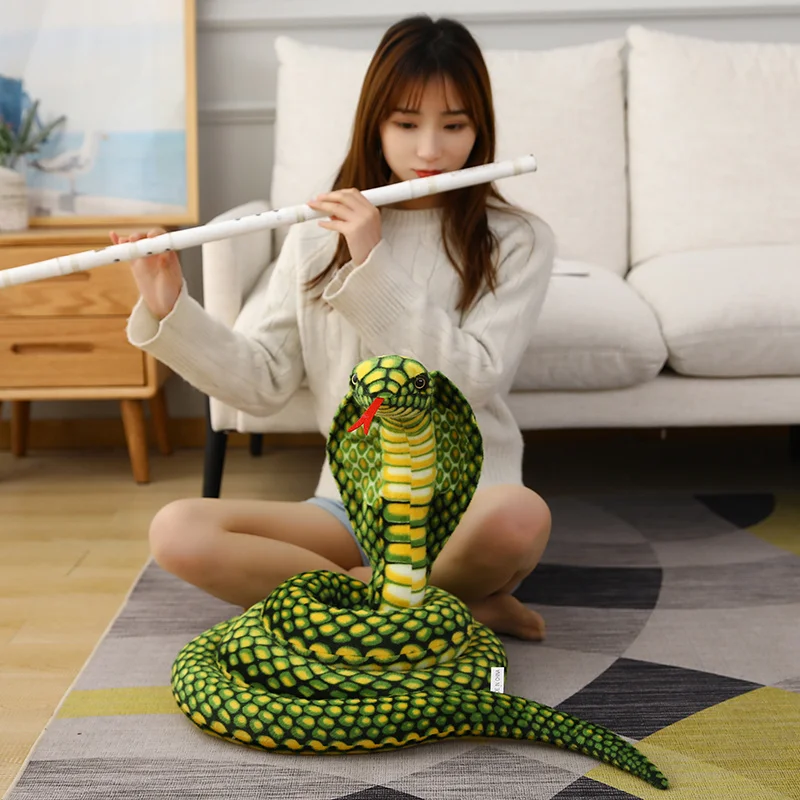 80/170/240cm Simulated Colorful Cobra Plush Toy Stuffed Animals Snakes Plushies Doll Funny Spoof Joke Soft Toys Home 80/170/240cm Simulated Colorful Cobra Plush Toy Stuffed Animals Snakes Plushies Doll Funny Spoof Joke Soft Toys Home