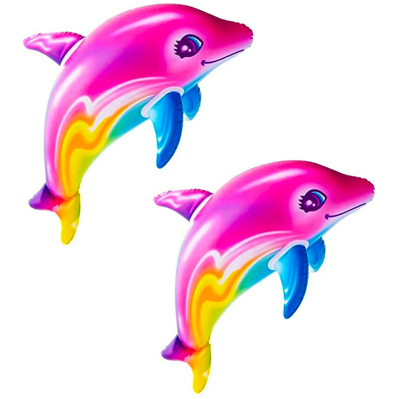 85cm Colorful Inflatable Dolphin Pool Beach Swimming Game Toy Pool Float Water Sports Inflatable Toys for Kids Gifts 85cm Colorful Inflatable Dolphin Pool Beach Swimming Game Toy Pool Float Water Sports Inflatable Toys for Kids Gifts