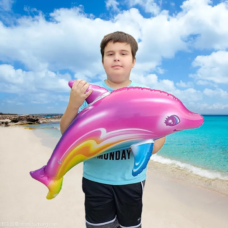 85cm Colorful Inflatable Dolphin Pool Beach Swimming Game Toy Pool Float Water Sports Inflatable Toys for Kids Gifts 85cm Colorful Inflatable Dolphin Pool Beach Swimming Game Toy Pool Float Water Sports Inflatable Toys for Kids Gifts
