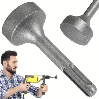 85mm Ground Rod Driver Heavy Duty – Forged Steel Drill Bit Hammer Attachment For Grounding Rods Fence Installation Wear 85mm Ground Rod Driver Heavy Duty – Forged Steel Drill Bit Hammer Attachment For Grounding Rods Fence Installation Wear