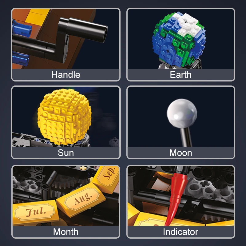 865PCS City Solar System Earth and Sun Clock Building Blocks Science Experiment Education Bricks Toys Boys Gifts 865PCS City Solar System Earth and Sun Clock Building Blocks Science Experiment Education Bricks Toys Boys Gifts