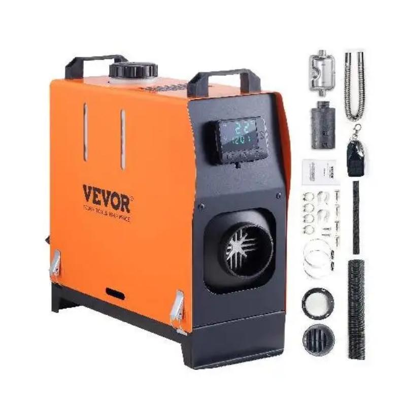 8KW Diesel Air Heater LCD Panel and Remote Control Portable Parking Heater Fast Heating Low Noise for Truck RV Trailer 8KW Diesel Air Heater LCD Panel and Remote Control Portable Parking Heater Fast Heating Low Noise for Truck RV Trailer