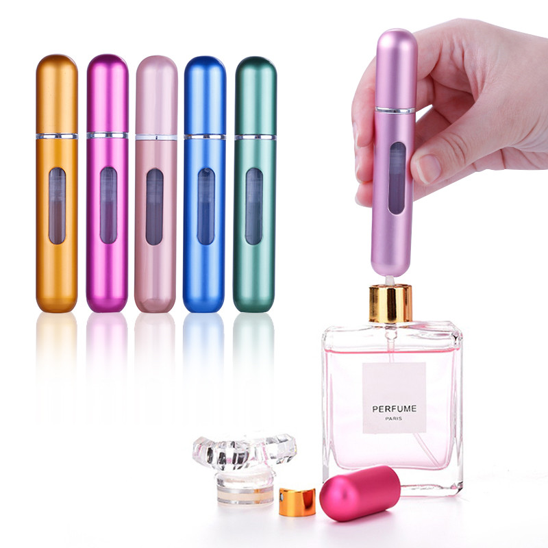 8ml Bottom Filling Pump Perfume Bottle Portable Travel Refillable Spray Bottle Mini Empty Cosmetic Containers 8ml Bottom Filling Pump Perfume Bottle Portable Travel Refillable Spray Bottle Mini Empty Cosmetic Containers