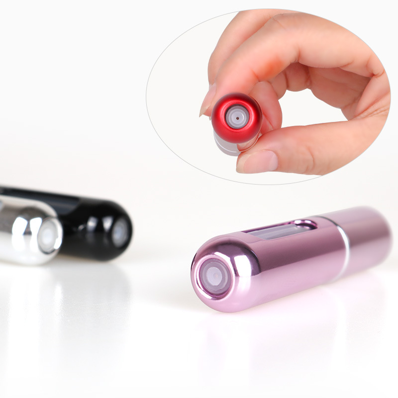 8ml Bottom Filling Pump Perfume Bottle Portable Travel Refillable Spray Bottle Mini Empty Cosmetic Containers