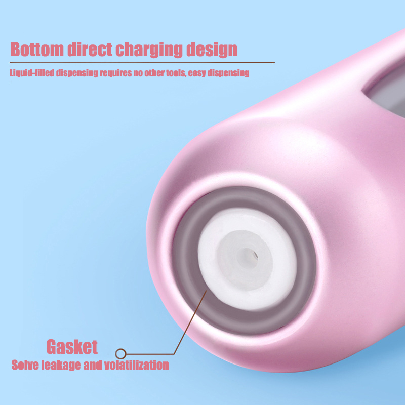 8ml Bottom Filling Pump Perfume Bottle Portable Travel Refillable Spray Bottle Mini Empty Cosmetic Containers