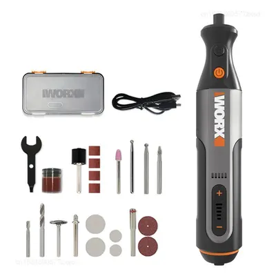 8V Rotary Tool Cordless Mini Drill Engraving Grinding Polishing Machine USB Charger Variable Speed Power Tools Set