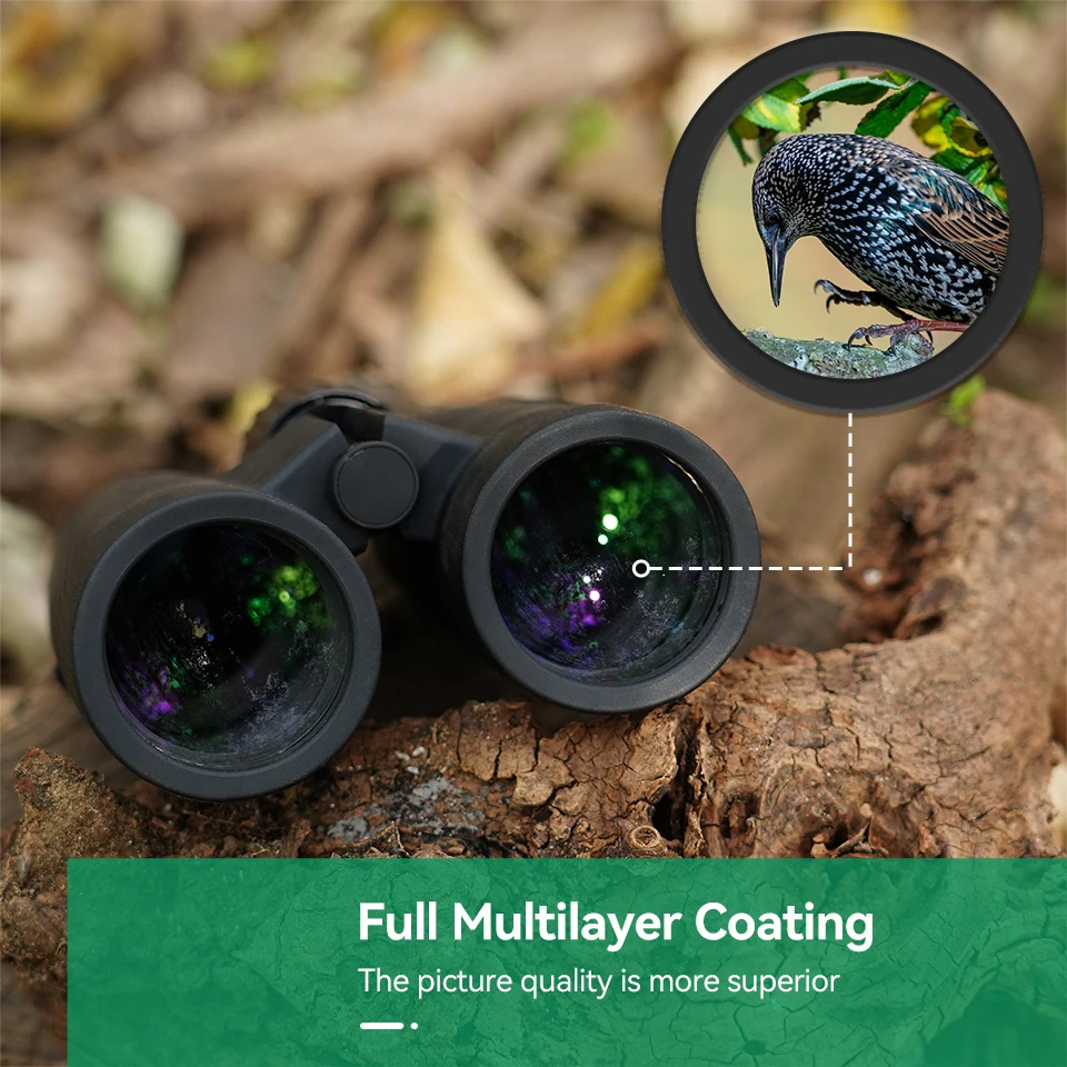 8X42 ED Flat-field Binoculars IP67 Waterproof BAK4 Bird Watching Stargazing Camping Travel Astronomy 8X42 ED Flat-field Binoculars IP67 Waterproof BAK4 Bird Watching Stargazing Camping Travel Astronomy