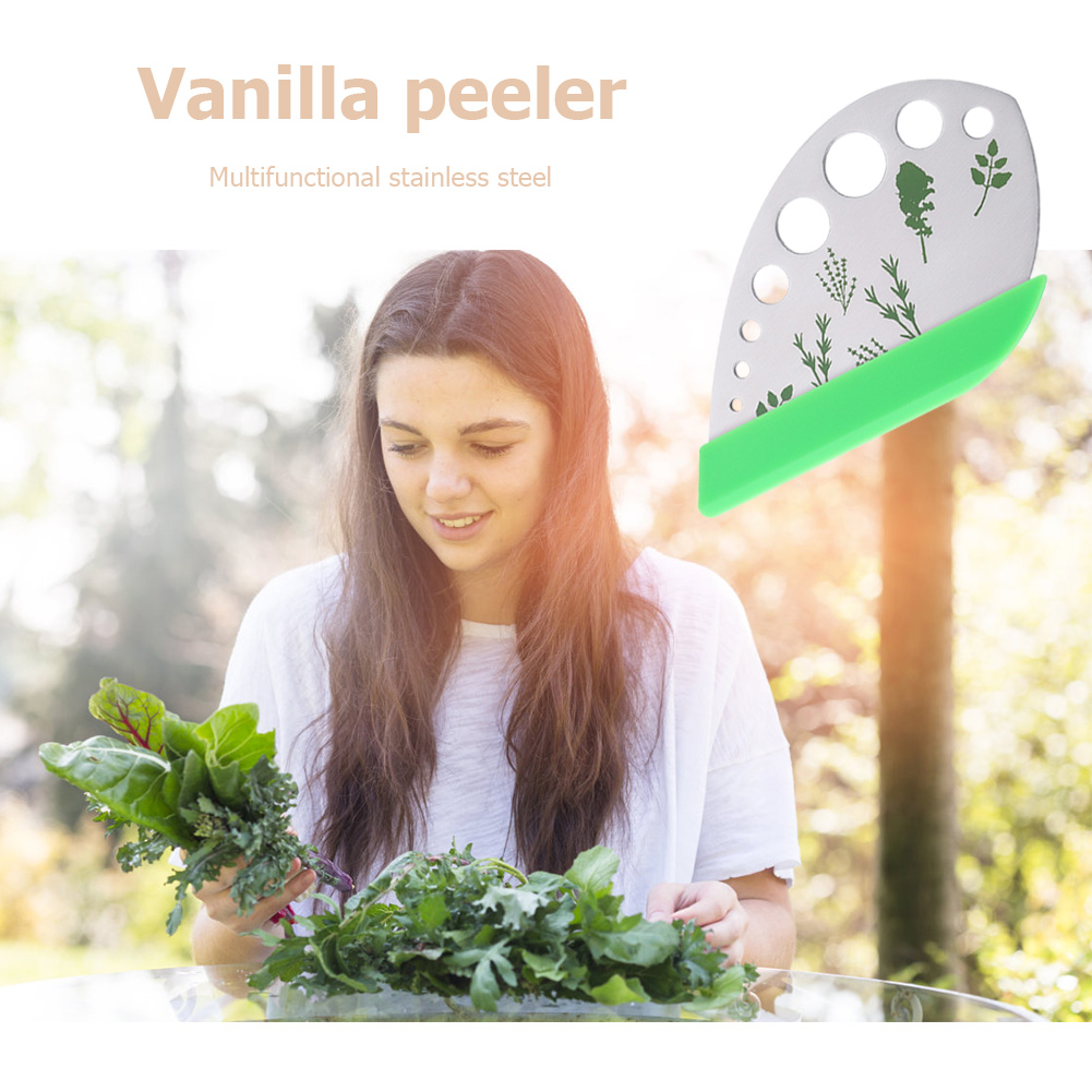 9 Holes Herb Leaf Remover and Cutter 9 Holes Herb Leaf Remover and Cutter