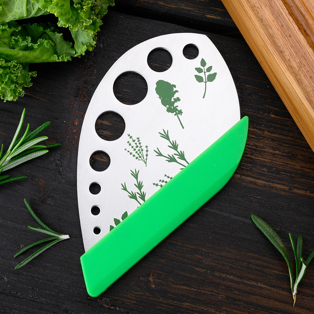 9 Holes Herb Leaf Remover and Cutter 9 Holes Herb Leaf Remover and Cutter