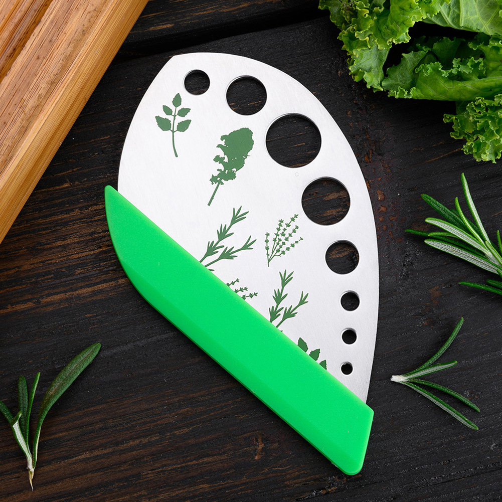 9 Holes Herb Leaf Remover and Cutter 9 Holes Herb Leaf Remover and Cutter