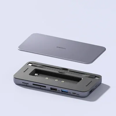 9 in 1 USB C HUB with M.2 NVMe/SATA SSD Enclosure 4K HDMI-Compatible 100W PD USB 3.1 Docking Station for Windows Mac OS 9 in 1 USB C HUB with M.2 NVMe/SATA SSD Enclosure 4K HDMI-Compatible 100W PD USB 3.1 Docking Station for Windows Mac OS