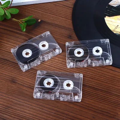90 Minutes Standard Cassette Color Blank Tape Player With Magnetic Audio Tape Clear Storage Box For Speech Music 90 Minutes Standard Cassette Color Blank Tape Player With Magnetic Audio Tape Clear Storage Box For Speech Music