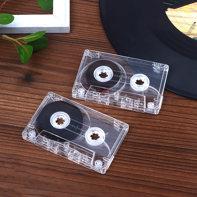 90 Minutes Standard Cassette Color Blank Tape Player With Magnetic Audio Tape Clear Storage Box For Speech Music 90 Minutes Standard Cassette Color Blank Tape Player With Magnetic Audio Tape Clear Storage Box For Speech Music