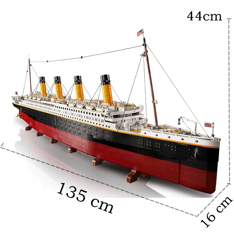 9000pcs Titanic Large Cruise Boat Ship Steamship Bricks Building Blocks Children Diy Toys Gifts 9000pcs Titanic Large Cruise Boat Ship Steamship Bricks Building Blocks Children Diy Toys Gifts
