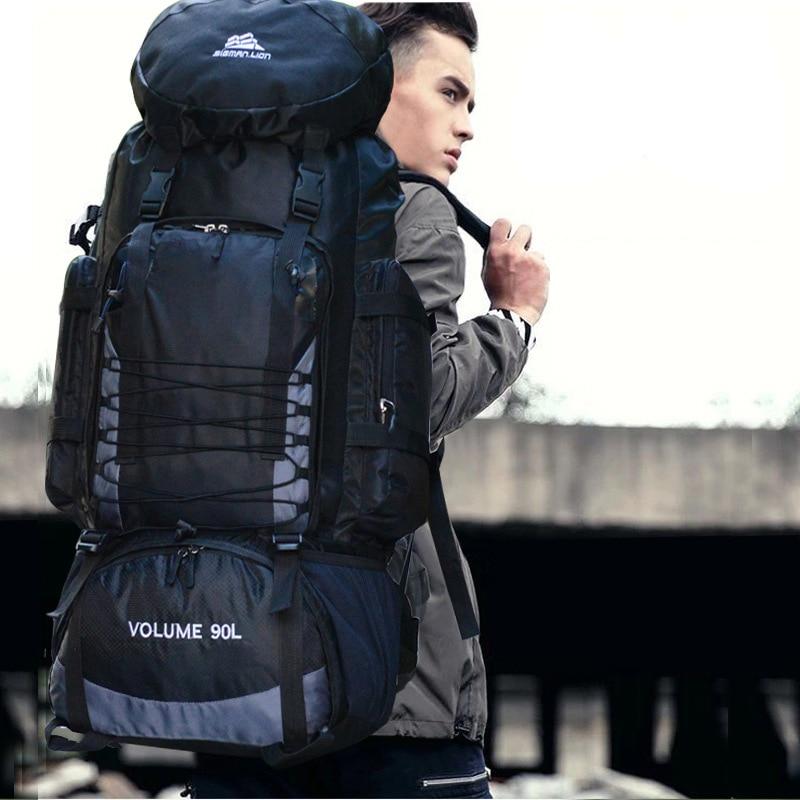 90L Travel Hiking Bag Multi Pocket Rucksack 90L Travel Hiking Bag Multi Pocket Rucksack
