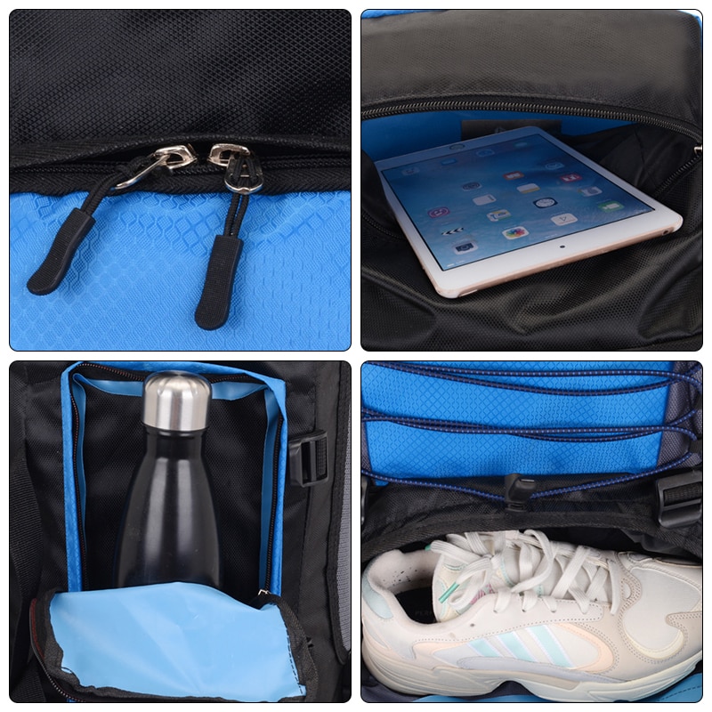 90L Travel Hiking Bag Multi Pocket Rucksack