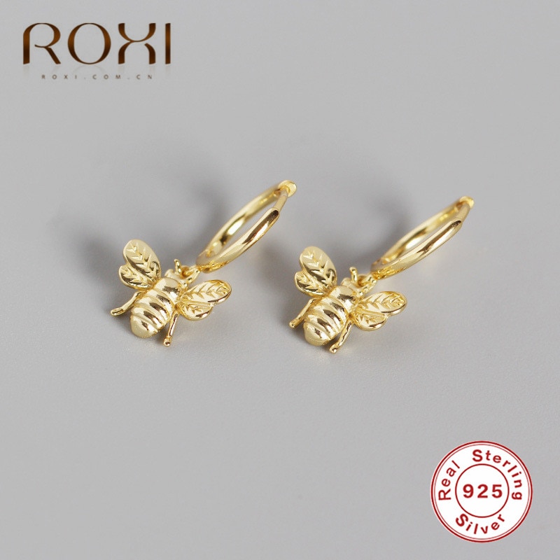 925 Sterling Silver Bumble Bee Earrings 925 Sterling Silver Bumble Bee Earrings