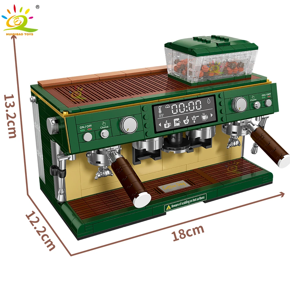 928PCS Coffee Machine Model Micro Building Blocks Mini Diamond City Friend Bricks Set Children Toys Kids Girl Game 928PCS Coffee Machine Model Micro Building Blocks Mini Diamond City Friend Bricks Set Children Toys Kids Girl Game