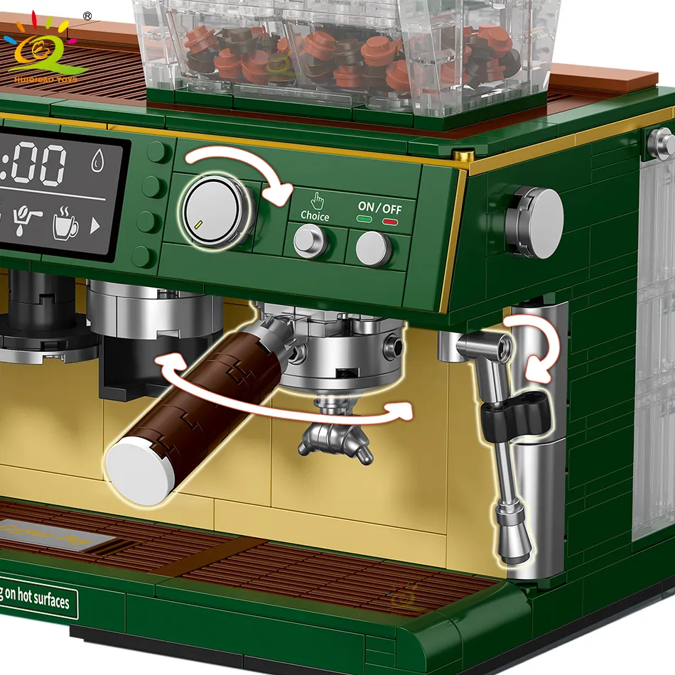 928PCS Coffee Machine Model Micro Building Blocks Mini Diamond City Friend Bricks Set Children Toys Kids Girl Game 928PCS Coffee Machine Model Micro Building Blocks Mini Diamond City Friend Bricks Set Children Toys Kids Girl Game
