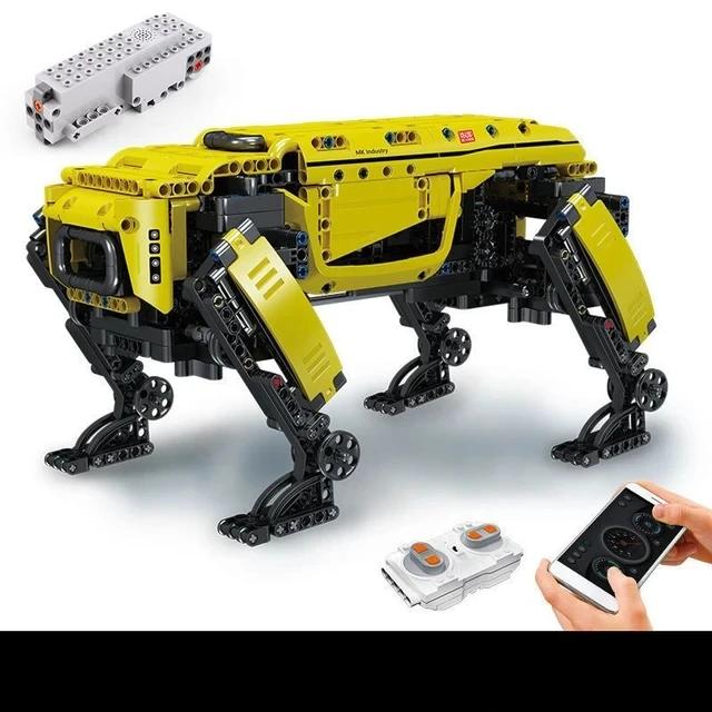 936PCS RC Power Robot Dog Building Blocks 15066 Technical Robot Toys Motorized Boston Dynamics Big Alpha Dog Model 936PCS RC Power Robot Dog Building Blocks 15066 Technical Robot Toys Motorized Boston Dynamics Big Alpha Dog Model