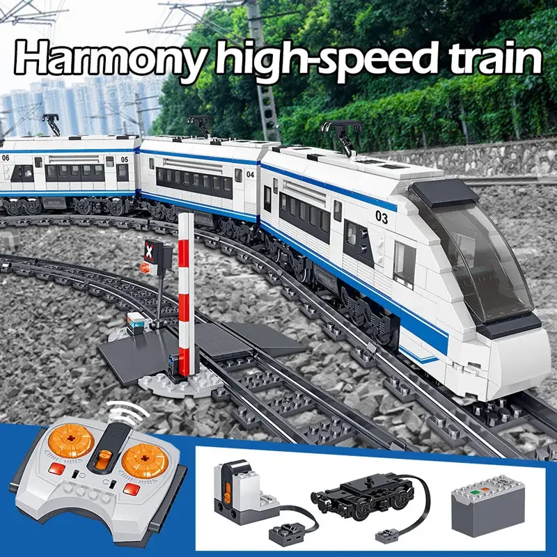 941pcs City Electric Harmony Rail Remote Control Building Blocks High-speed Rail Train Track RC Car Brick Toy for 941pcs City Electric Harmony Rail Remote Control Building Blocks High-speed Rail Train Track RC Car Brick Toy for