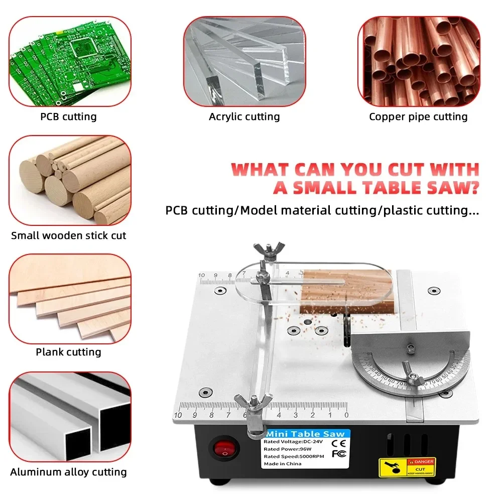 96W Mini Bench Saw Adjustable Multifunctional Table Saw Household DIY Cutting Machine Woodworking Bench Lathe Cutter 96W Mini Bench Saw Adjustable Multifunctional Table Saw Household DIY Cutting Machine Woodworking Bench Lathe Cutter