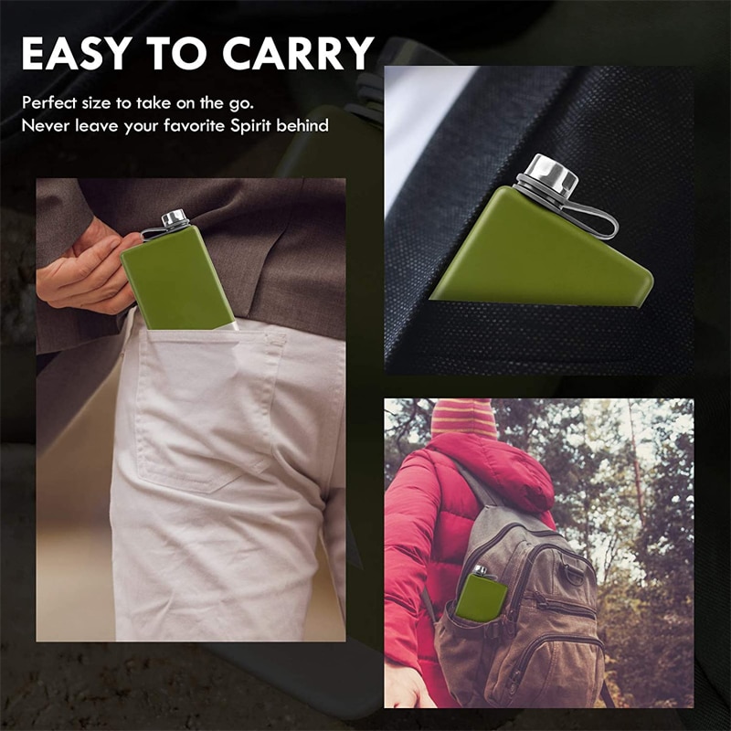 9oz Steel Hip Flask with Funnel