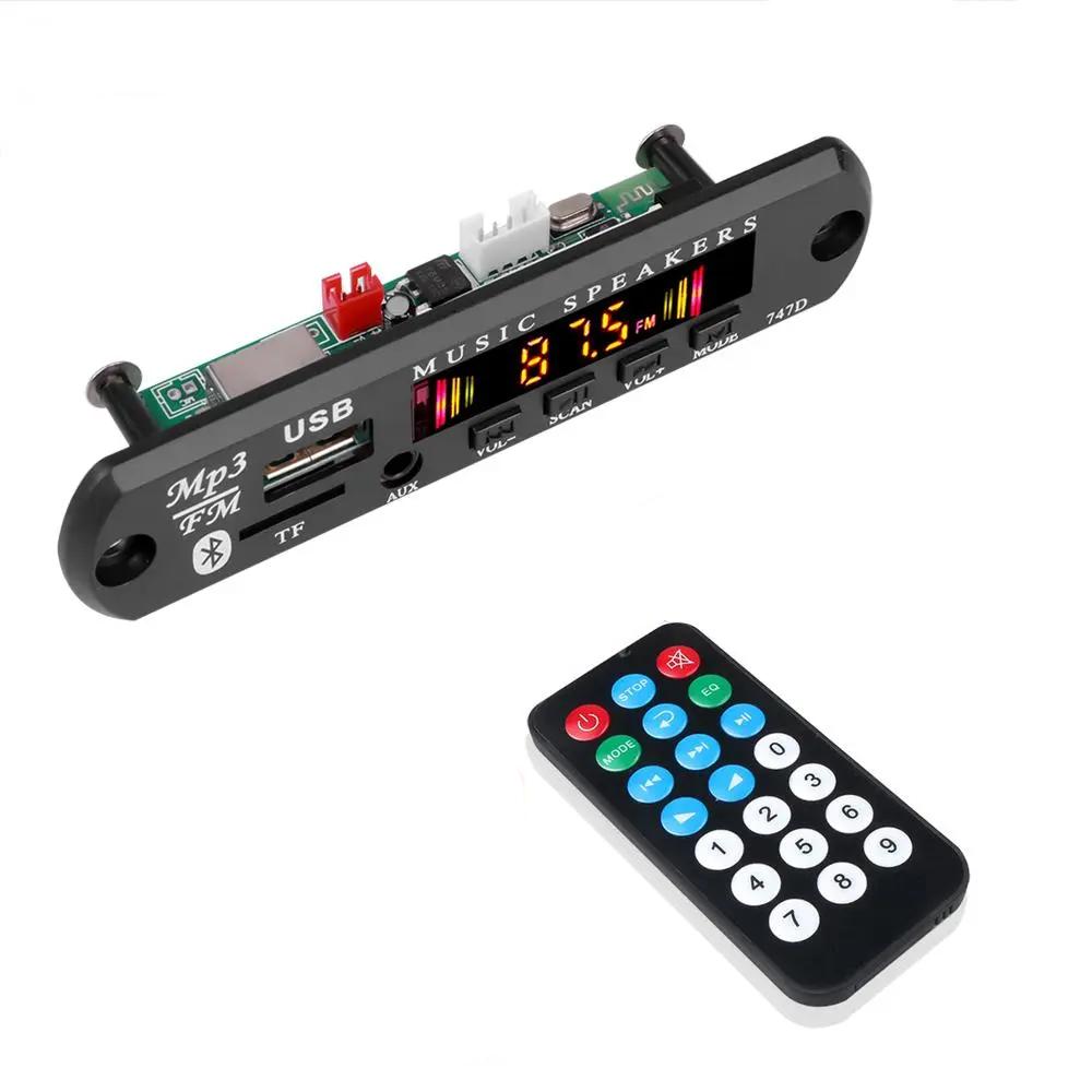 9V 12V Car MP3 WMA Decoder Board Audio MP3 Player USB TF FM Radio Module Wireless Bluetooth 5.0 For Car 9V 12V Car MP3 WMA Decoder Board Audio MP3 Player USB TF FM Radio Module Wireless Bluetooth 5.0 For Car