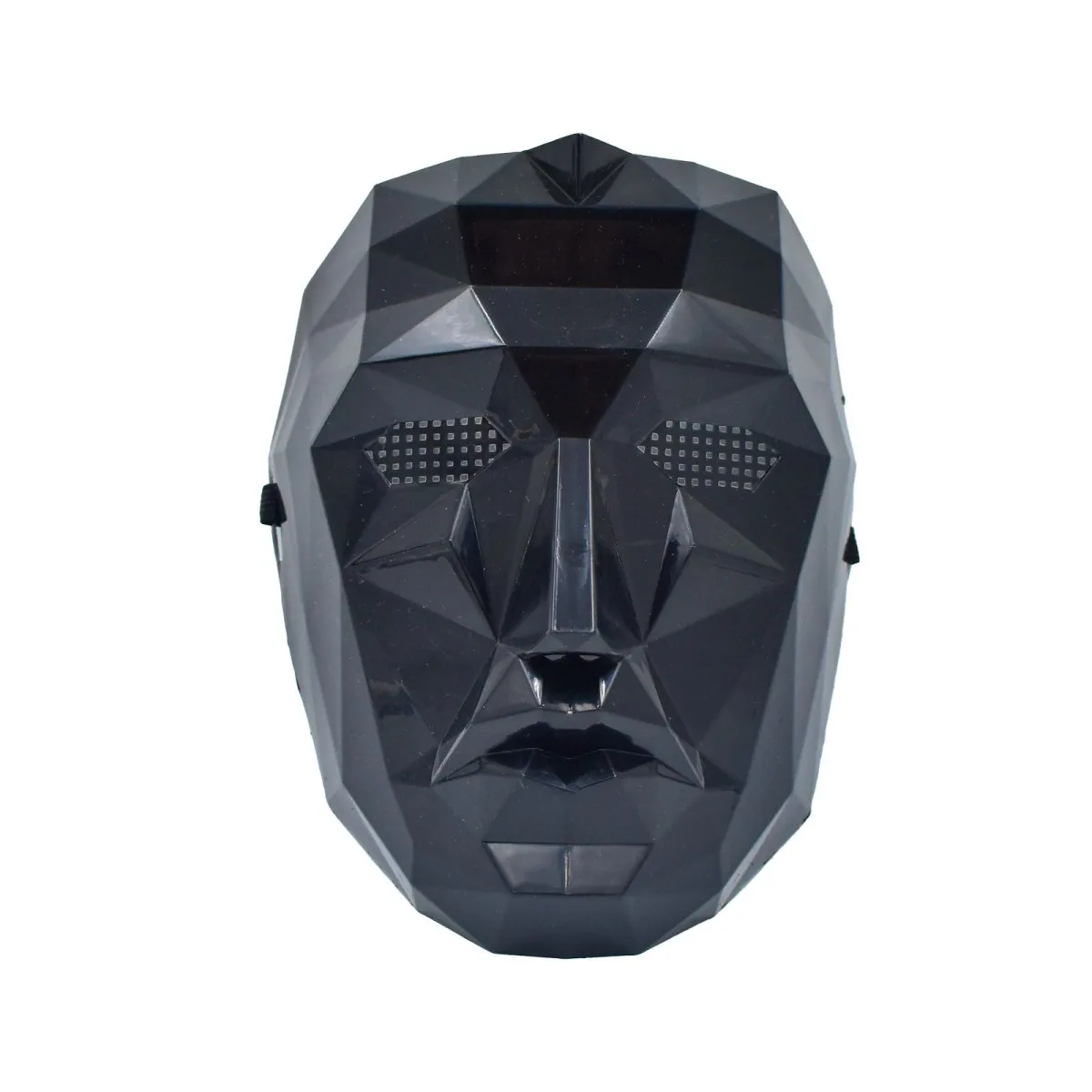 A Black Decorative Mask, Featuring a Festive Design, Ideal For Cosplay Parties, Gala Events, and Decorative Purposes A Black Decorative Mask, Featuring a Festive Design, Ideal For Cosplay Parties, Gala Events, and Decorative Purposes