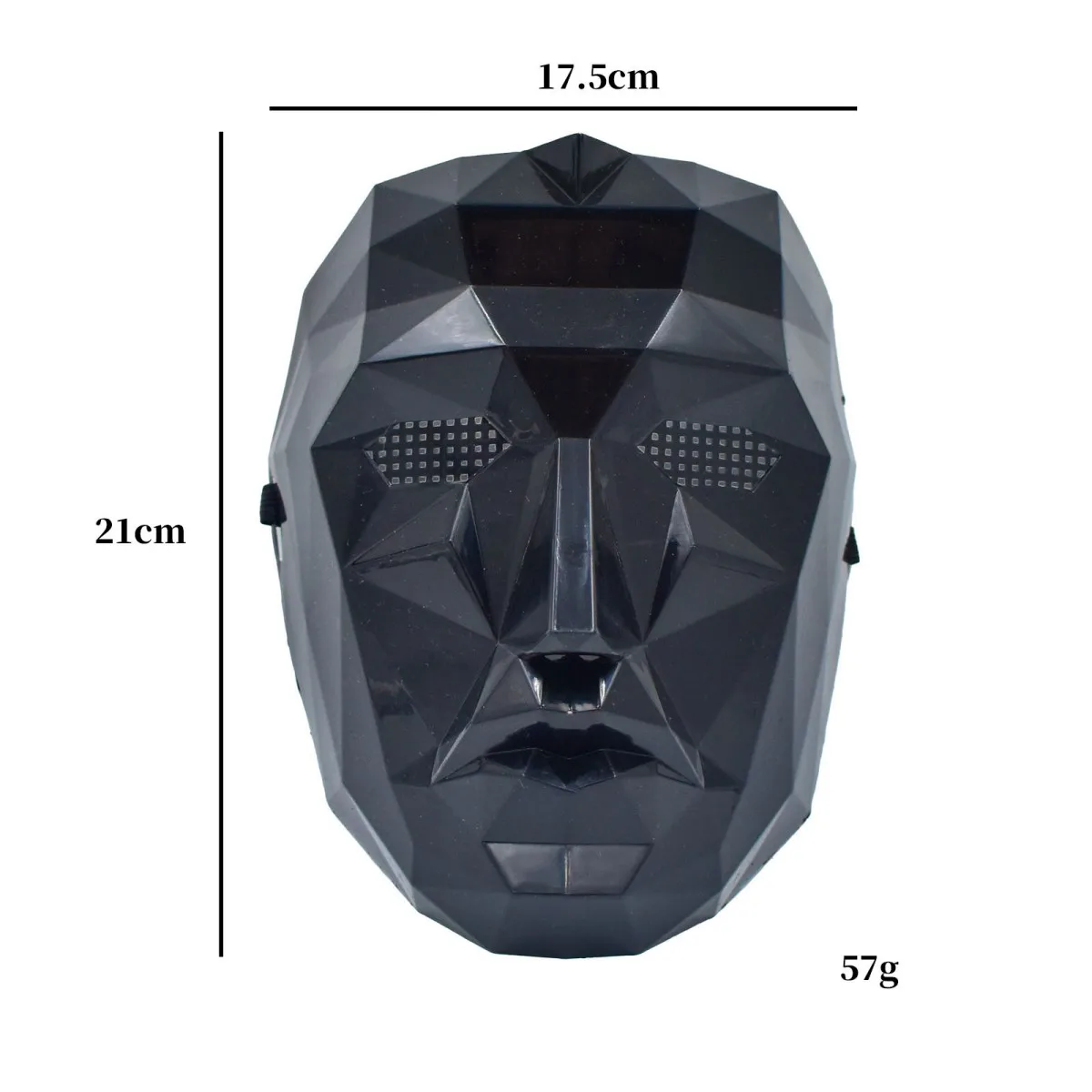 A Black Decorative Mask, Featuring a Festive Design, Ideal For Cosplay Parties, Gala Events, and Decorative Purposes A Black Decorative Mask, Featuring a Festive Design, Ideal For Cosplay Parties, Gala Events, and Decorative Purposes