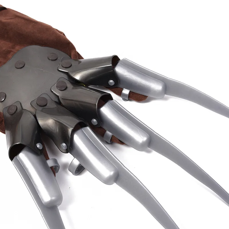 A Nightmare On Elm Street Freddy Krueger Cosplay Gloves Horror Halloween Party Costumes Handwear Props A Nightmare On Elm Street Freddy Krueger Cosplay Gloves Horror Halloween Party Costumes Handwear Props