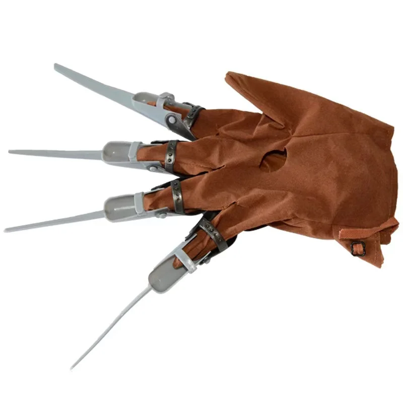 A Nightmare On Elm Street Freddy Krueger Cosplay Gloves Horror Halloween Party Costumes Handwear Props A Nightmare On Elm Street Freddy Krueger Cosplay Gloves Horror Halloween Party Costumes Handwear Props