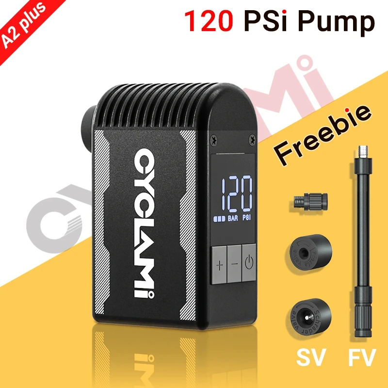 A2S 120 PSI Mini Electric Pump Portable Bicycle Cordless Air Inflator Presta Schrader Valve FV AV Cycling MTB Road Bike A2S 120 PSI Mini Electric Pump Portable Bicycle Cordless Air Inflator Presta Schrader Valve FV AV Cycling MTB Road Bike