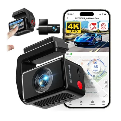 A4 Dash Camera Front and Rear 4k Dash Cam Drive Recorder for WiFi GPS Car Dvr for 24H Parking Mode Black Box for Car A4 Dash Camera Front and Rear 4k Dash Cam Drive Recorder for WiFi GPS Car Dvr for 24H Parking Mode Black Box for Car