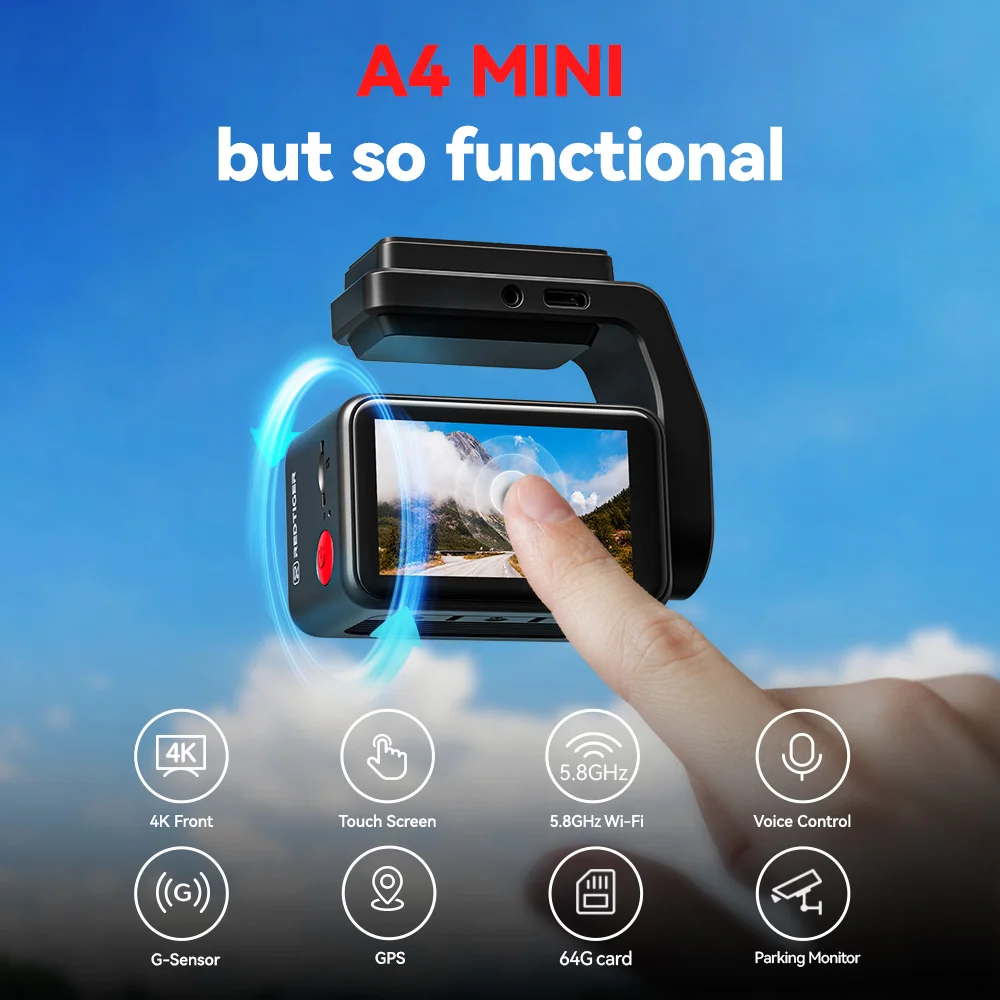A4 Dash Camera Front and Rear 4k Dash Cam Drive Recorder for WiFi GPS Car Dvr for 24H Parking Mode Black Box for Car A4 Dash Camera Front and Rear 4k Dash Cam Drive Recorder for WiFi GPS Car Dvr for 24H Parking Mode Black Box for Car