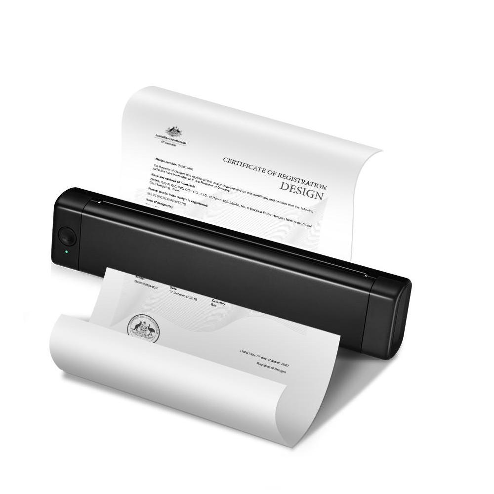 A4 Portable Thermal Printer Supports 8.26″x11.69″ A4 Thermal Paper,Wireless Mobile Travel Printers for Car and Office A4 Portable Thermal Printer Supports 8.26″x11.69″ A4 Thermal Paper,Wireless Mobile Travel Printers for Car and Office