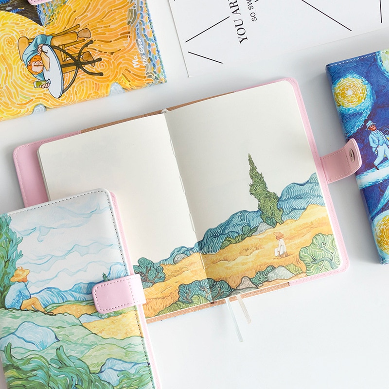 A5 208 Page Van Gogh Notebook A5 208 Page Van Gogh Notebook