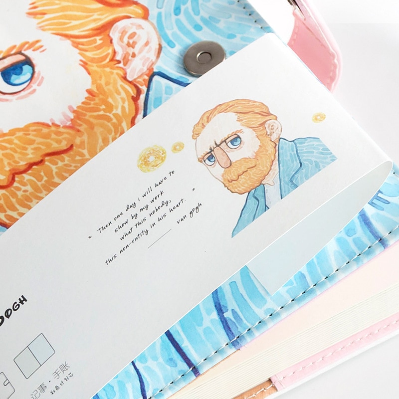 A5 208 Page Van Gogh Notebook A5 208 Page Van Gogh Notebook