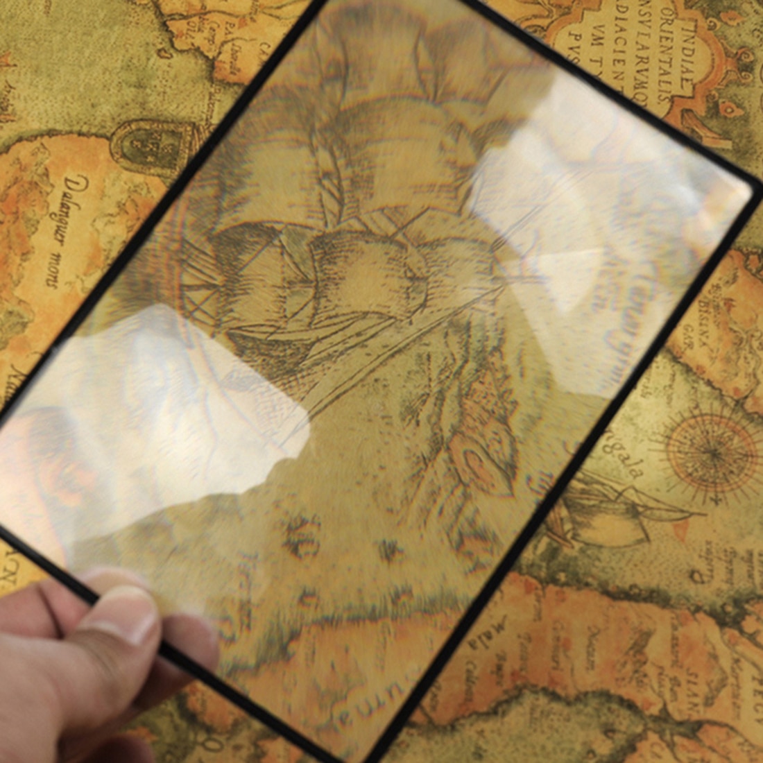A5 PVC Magnifying Sheet for Reading A5 PVC Magnifying Sheet for Reading