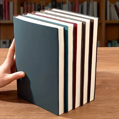 A5 Soft Leather Notebook With 120 Inner Pages, Waterproof Cover And Comfortable Touch A5 Soft Leather Notebook With 120 Inner Pages, Waterproof Cover And Comfortable Touch