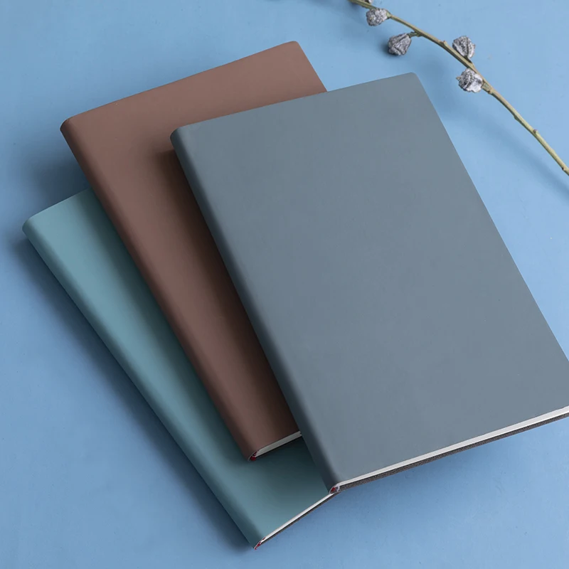 A5 Soft Leather Notebook With 120 Inner Pages, Waterproof Cover And Comfortable Touch A5 Soft Leather Notebook With 120 Inner Pages, Waterproof Cover And Comfortable Touch