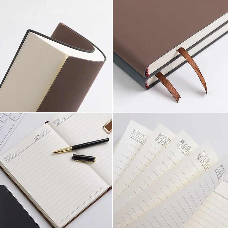 A5 Soft Leather Notebook With 120 Inner Pages, Waterproof Cover And Comfortable Touch A5 Soft Leather Notebook With 120 Inner Pages, Waterproof Cover And Comfortable Touch
